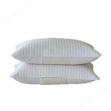 专业酒店宾馆床上用品厂家 民宿纯棉枕芯隔离层 绗缝枕保护套内胆套