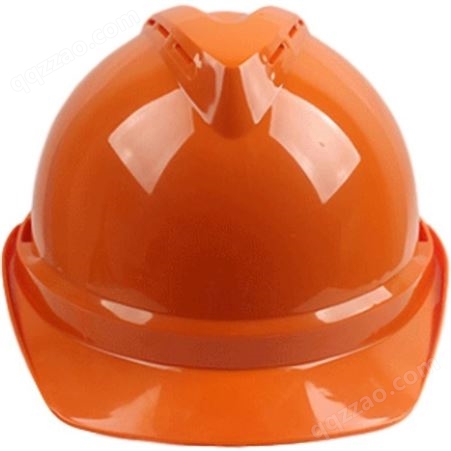 梅思安MSA 10172478 V-Gard 豪华型安全帽 橙色ABS 超爱戴 灰针织