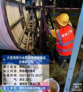 螺旋缠绕管道疏通 重庆市政管道疏通 排水排污淤泥处理