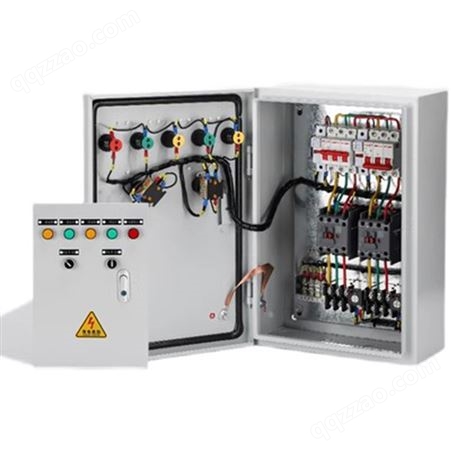 水泵自动控制箱380V三相电箱排烟风机箱一控一220V家用成品电控箱